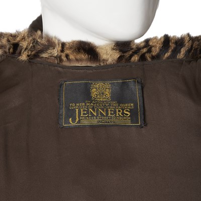 Lot 499 - Jenners, a 1950s ocelot fur coat.
