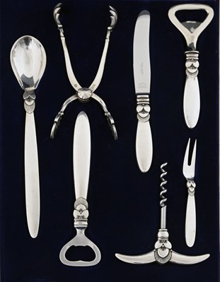 Lot 123 - Gundorph Albertus for Georg Jensen, an Art...