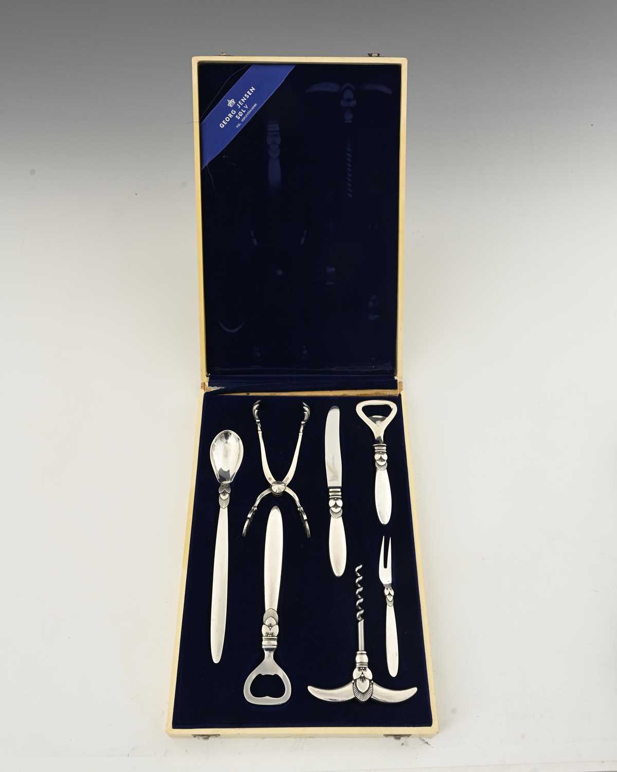 Lot 123 - Gundorph Albertus for Georg Jensen, an Art...
