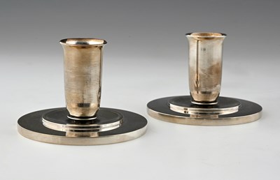 Lot 150 - Harald Nielsen for Georg Jensen, a pair of Art...