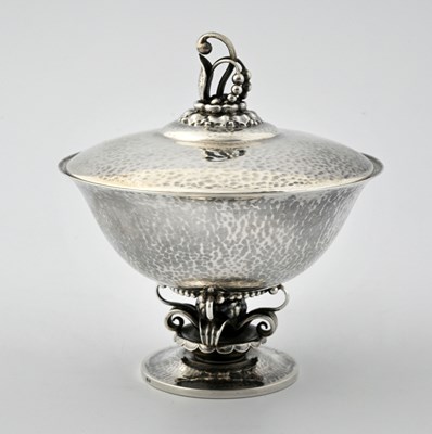 Lot 124 - Georg Jensen, a Danish Skonvirke silver...