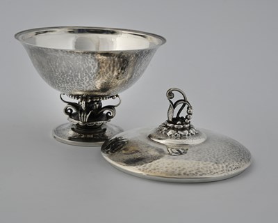 Lot 124 - Georg Jensen, a Danish Skonvirke silver...
