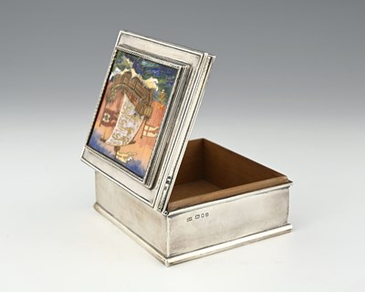 Lot 103 - Omar Ramsden, an Arts and Crafts silver and...