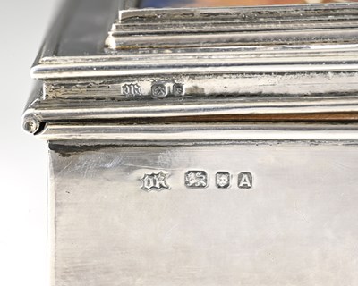 Lot 103 - Omar Ramsden, an Arts and Crafts silver and...