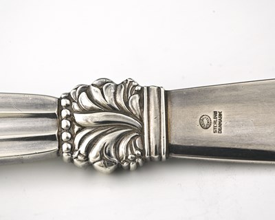 Lot 109 - Johan Rohde for Georg Jensen, an Acorn pattern...