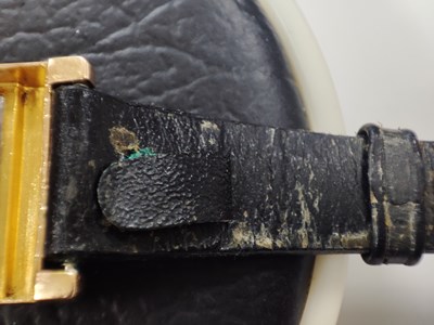 Lot 254 - Patek Philippe, a rose metal wrist watch