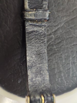 Lot 254 - Patek Philippe, a rose metal wrist watch