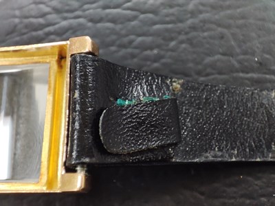 Lot 254 - Patek Philippe, a rose metal wrist watch