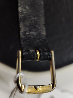Lot 254 - Patek Philippe, a rose metal wrist watch