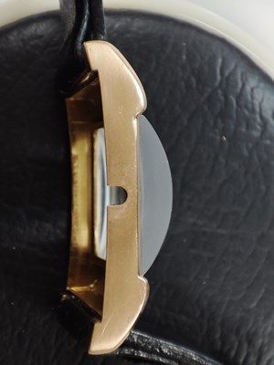 Lot 254 - Patek Philippe, a rose metal wrist watch