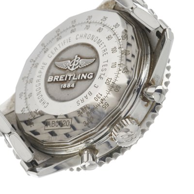 Lot 217 - Breitling, a stainless steel Navitimer 01 bracelet watch