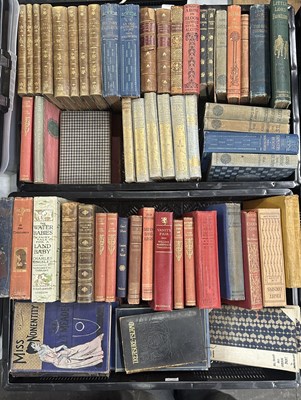 Lot 26 - Collection of leather and linen bindings,...