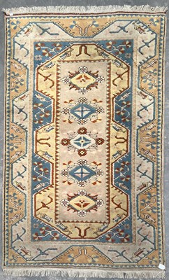 Lot 508 - Modern Turkish rug, with flowers and leaves,...