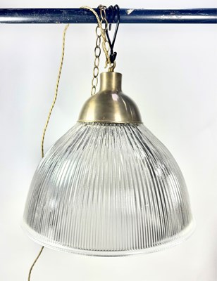 Lot 697 - Endural type ceiling pendant light, with...