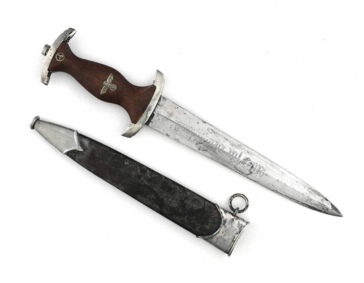 Lot 258 - A German Third Reich SA dagger and scabbard by...