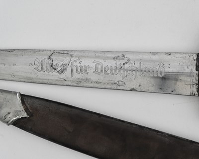 Lot 258 - A German Third Reich SA dagger and scabbard by...