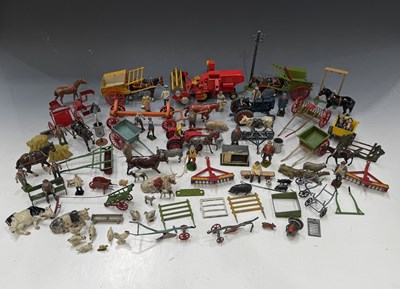 Lot 21 - A collection of Britains and other painted...