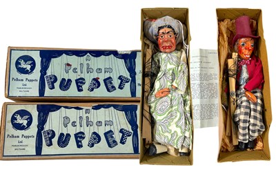 Lot 8 - Two Alice in Wonderland Pelham puppet...