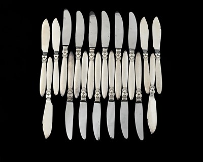 Lot 122 - Gundorph Albertus for Georg Jensen, a suite of...
