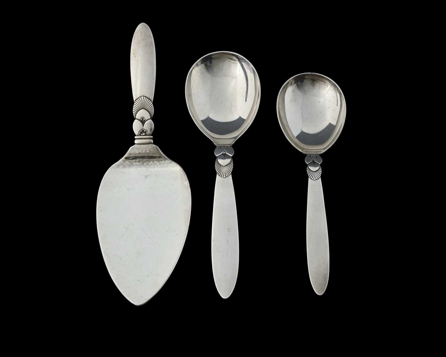 Lot 118 - Gundorph Albertus for Georg Jensen, Cactus...