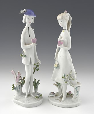 Lot 574 - Raymond Peynet for Rosenthal, Cavalier with...