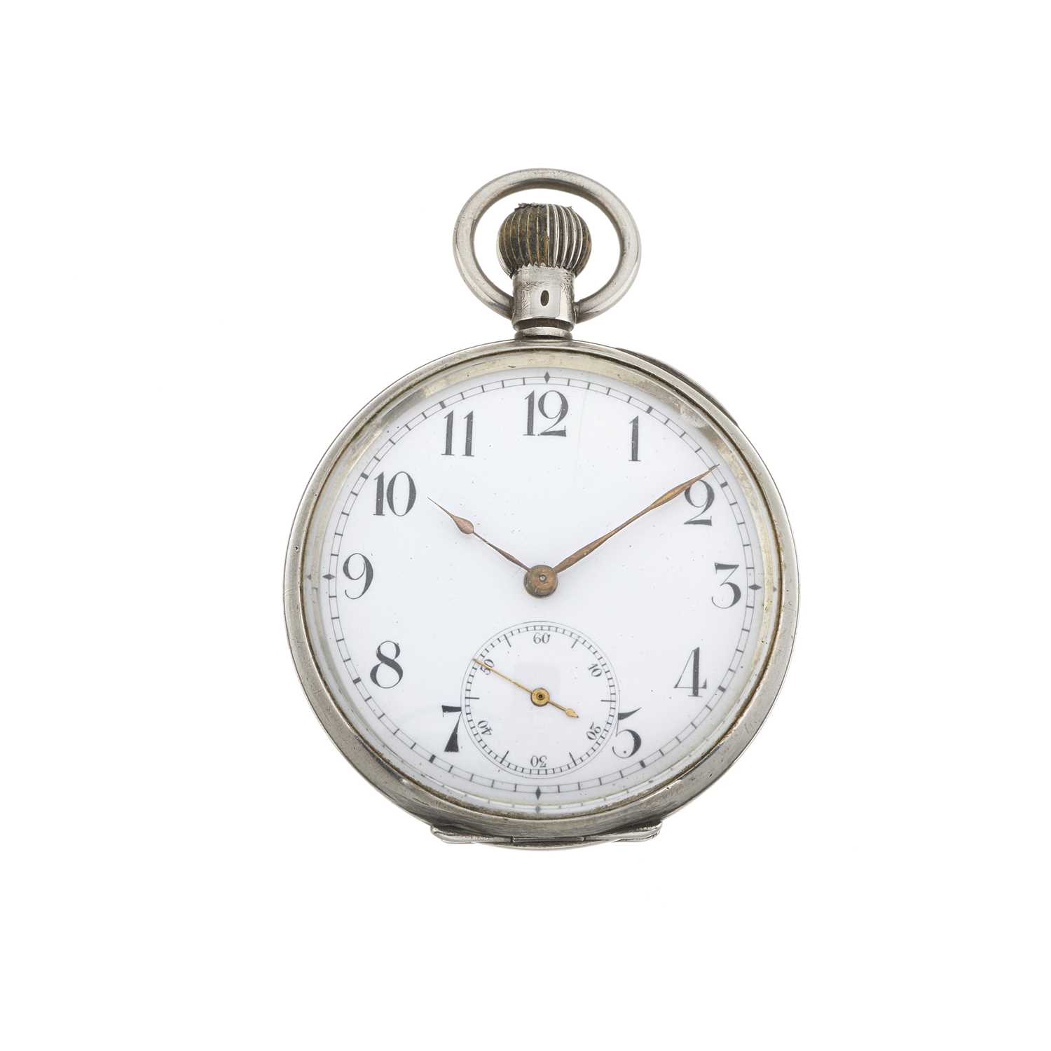 Lot 188 - A historically interesting George V silver open face pocket watch