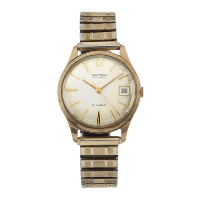 Lot 178 - Garrard, a 9ct gold bracelet watch
