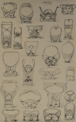 Lot 270 - Seder, Professor Anton, 1899, Sketch Designs...