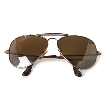 Lot 329 - Ray-Ban, a pair of vintage Aviator sunglasses.