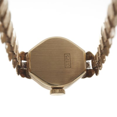 Lot 181 - Swiss Empress, a 9ct gold bracelet watch