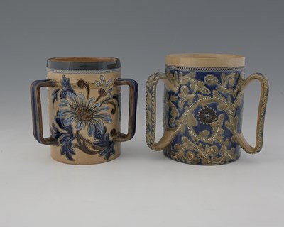 Lot 506 - A Doulton Lambeth stoneware "Royal Canoe Club...
