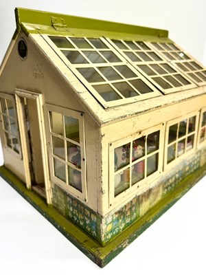 Lot 511 - A mid-century Triang/Tri-ang model greenhouse...