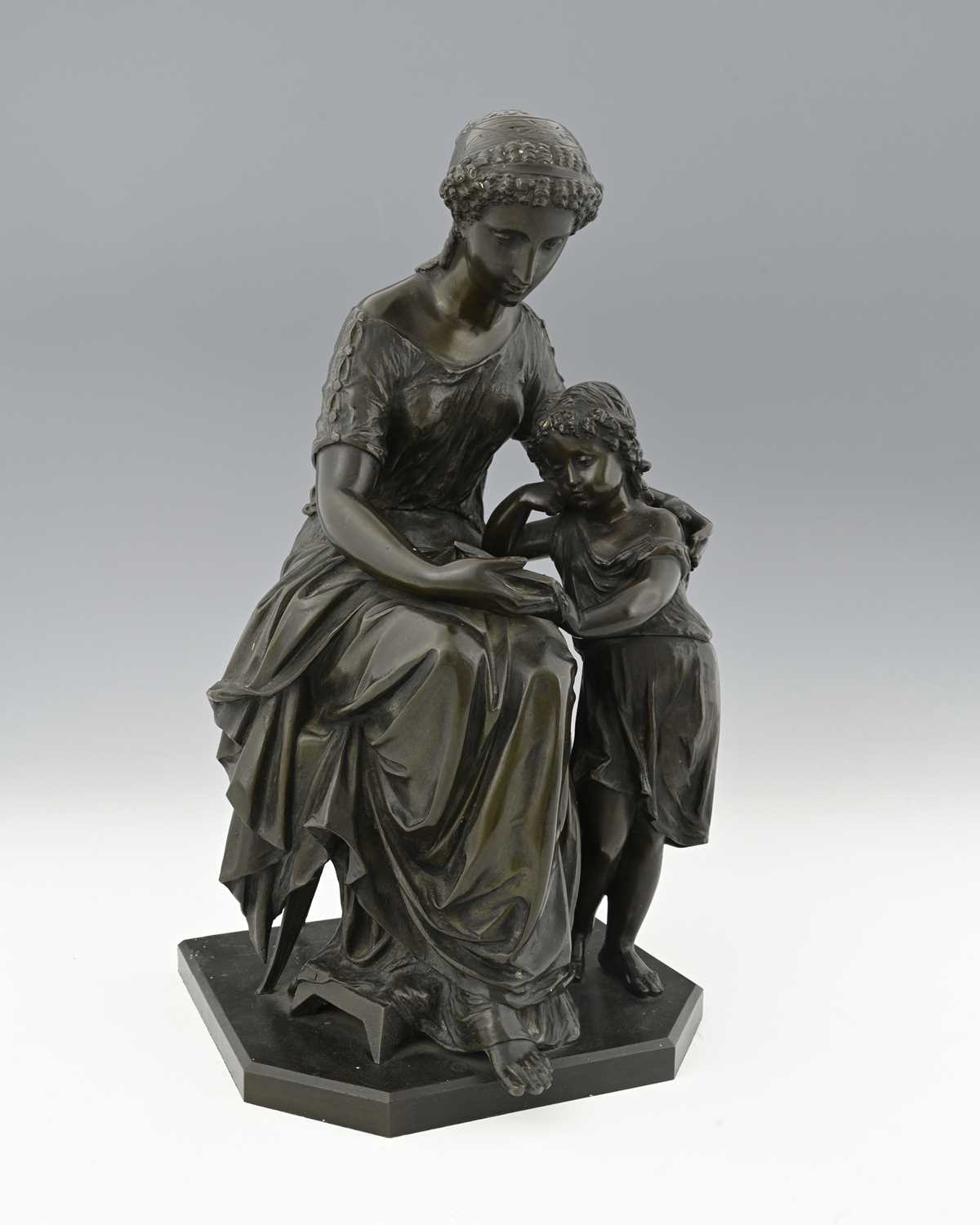 Lot 221 - Anatole Jean Guillot (French, 1865-1911), a...