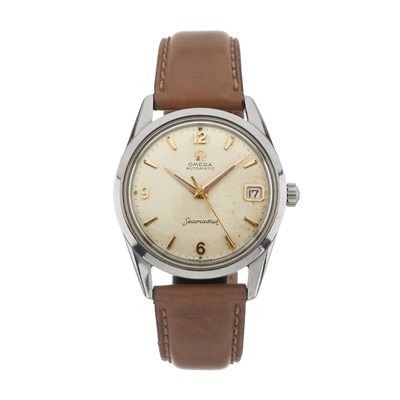 Lot 161 - Omega, a stainless steel Seamaster Automatic Calendar wrist watch