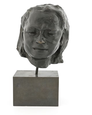 Lot 134 - After Auguste Rodin, Masque de la Pleureuse,...