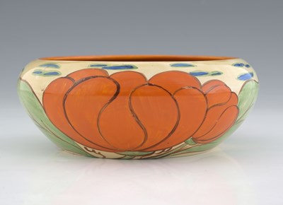 Lot 536 - Clarice Cliff for Wilkinsons, an Orange Lily...