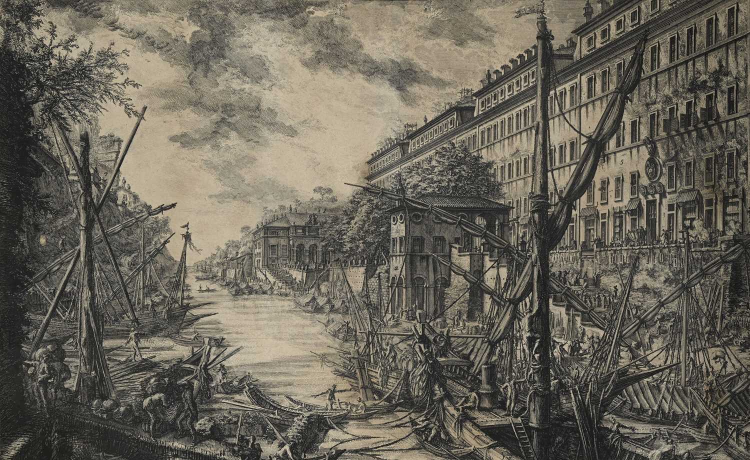 Lot 276 - Giovanni Battista Piranesi (Italian,1720-1778),...