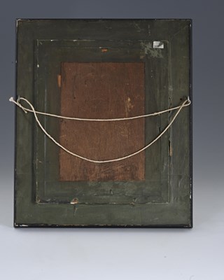 Lot 170 - An Arts & Crafts crewel work panel, circa 1905,...