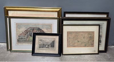 Lot 323 - Eleven 18th-20th century prints relating to...