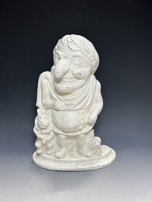 Lot 206 - A late Victorian overpainted iron doorstop...