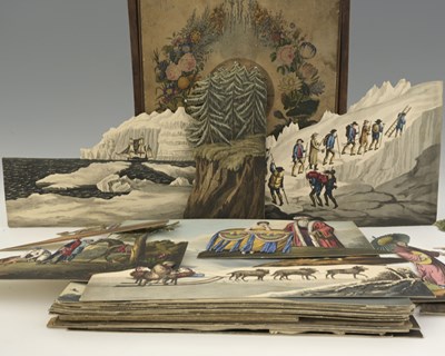 Lot 172 - A Geographical Panorama toy, produced by...
