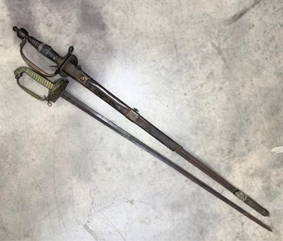 Lot 77 - A 1796 pattern British Infantry officer's...
