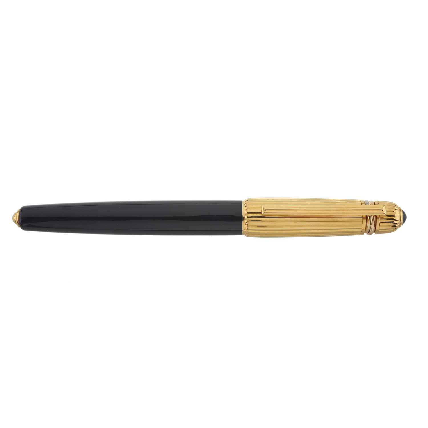 Lot 212 - Cartier, a Pasha de Cartier Trinity fountain pen.