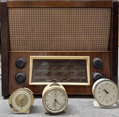 Lot 263 - A 1950's Ekco radio, Model No.A160, wooden...