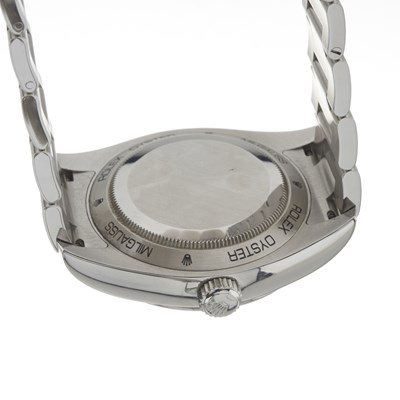 Lot 169 - Rolex, a stainless steel Oyster Perpetual Milgauss bracelet watch