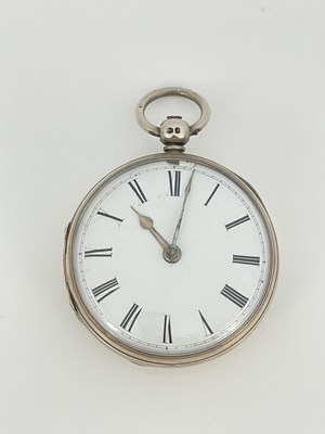 Lot 216 - A Victorian silver pocket watch, Henry...