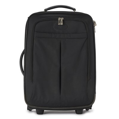 Lot 319 - Mulberry, a small rolling suitcase.