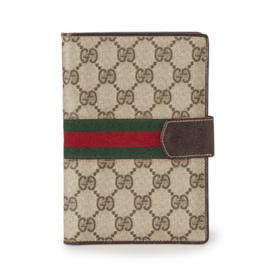 Lot 252 - Gucci, a Supreme Web passport cover.