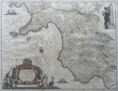 Lot 284 - Johannes Blaeu, Campania region of southern...