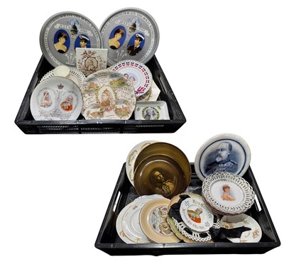 Lot 63 - A collection of Royal Commemorative porcelain,...